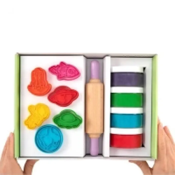 Childgen Doğal Oyun Hamuru Premıum Set - Uzay