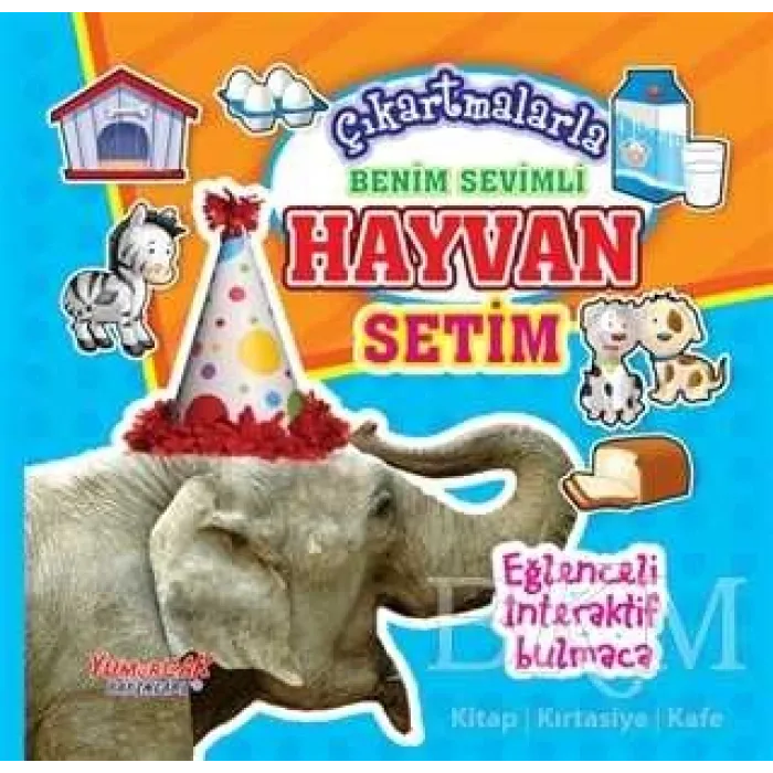 Çıkartmalarla Benim Sevimli Hayvan Setim