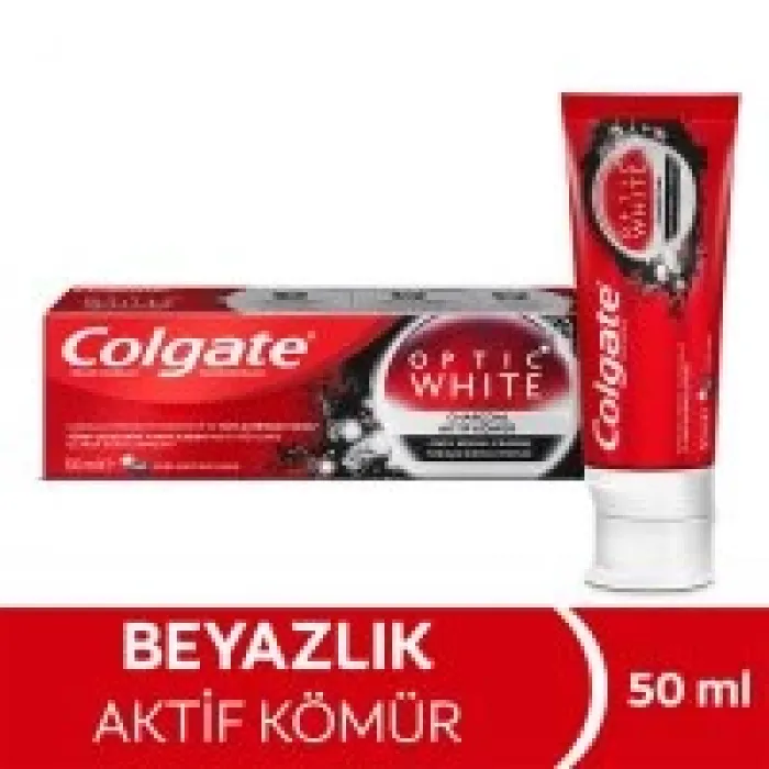 Colgate 50 Ml Diş Macun_optıc Whıte Aktif Kömür