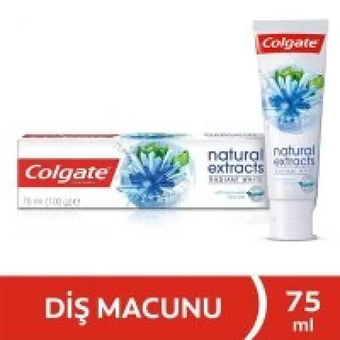 Colgate 75 Ml Diş Macun Natural Exracts Radıant Wh