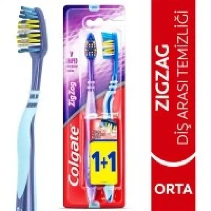 Colgate Diş Fırça 1+1_zigzag