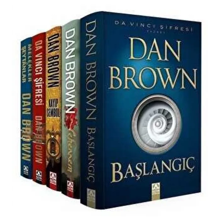 Dan Brown Seti - Robert Langdon Serisi 5 Kitap Takım