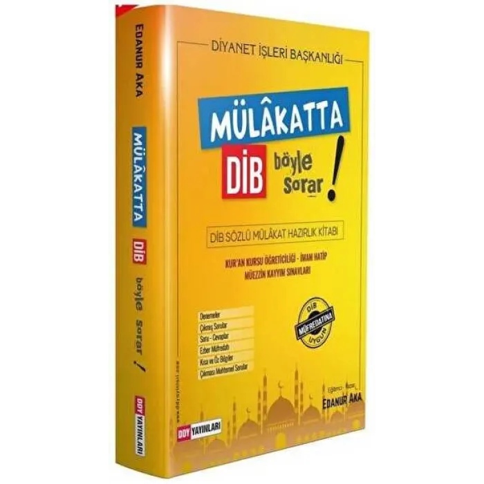 DDY Yayınları Mülakatta DİB Böyle Sorar!