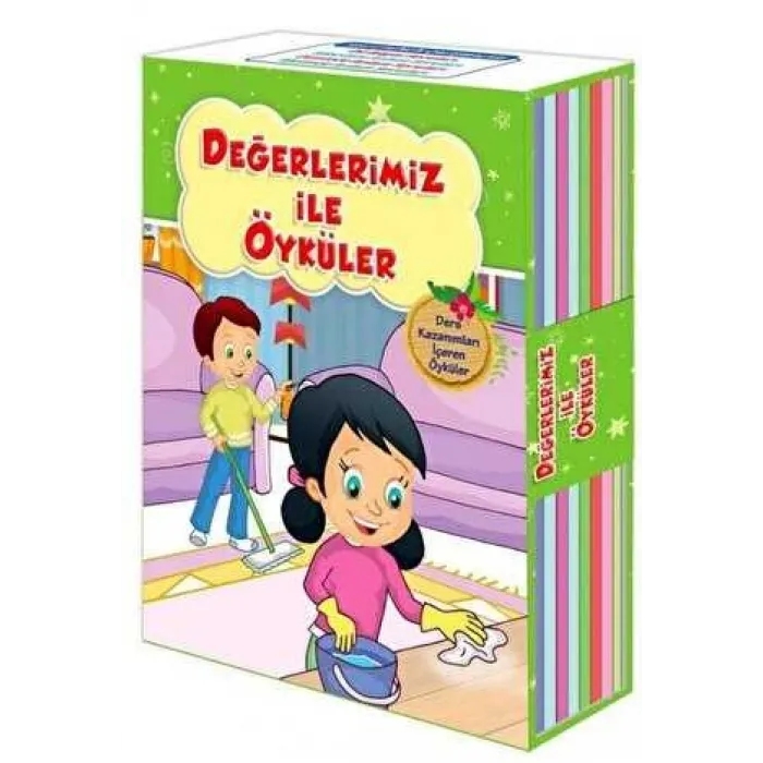 Değerler Dizisi Değerlerimiz ile Öyküler 10 Kitap
