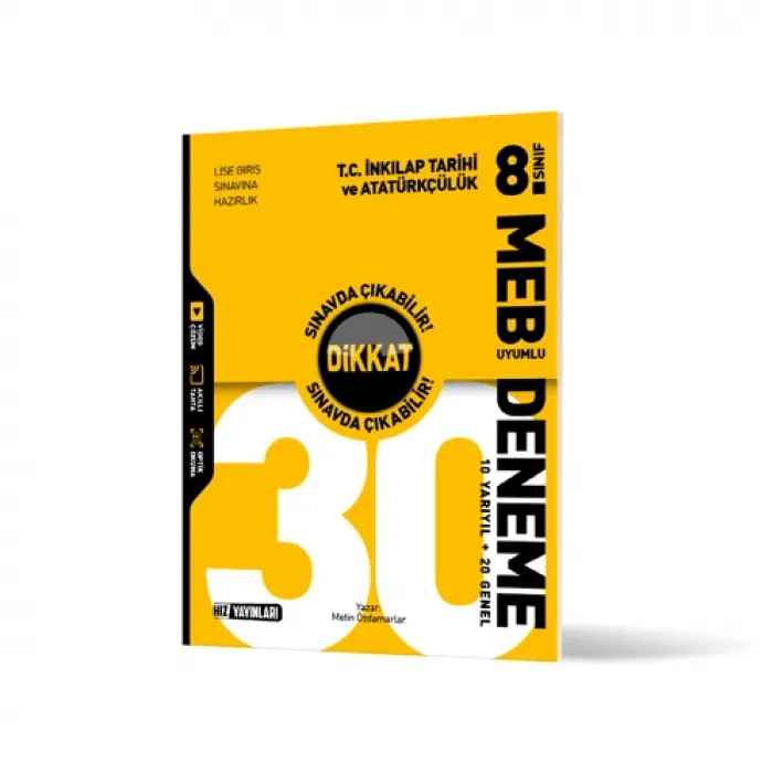 Denemax 8. Sınıf Türkçe 10lu Akıllı Deneme