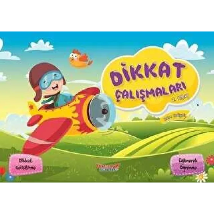 Dikkat Çalışmaları 2. Kitap Kalem Hediyeli