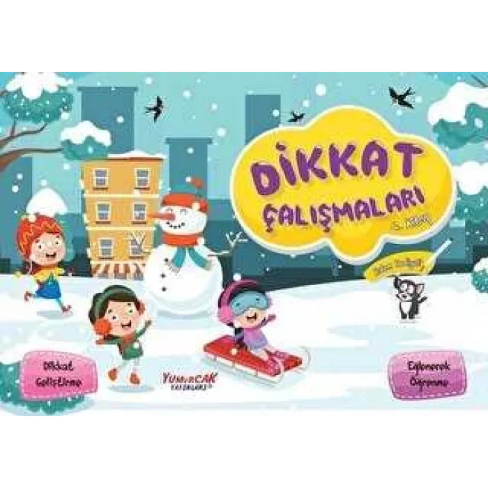 Dikkat Çalışmaları 4. Kitap Kalem Hediyeli