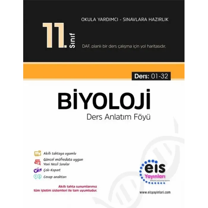 EİS - 11.Sınıf - Daf - Biyoloji