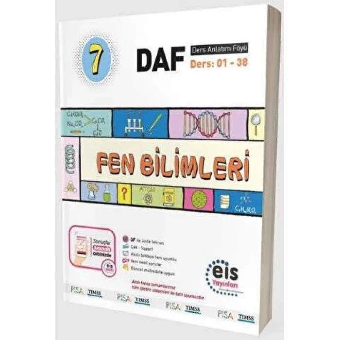 Eis Yayınları 7. Sınıf - DAF - Fen Bilimleri
