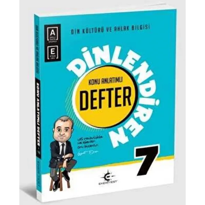 Eker Test Yayınları 7. Sınıf Din Kültürü ve Ahlak Bilgisi Dinlendiren Defter