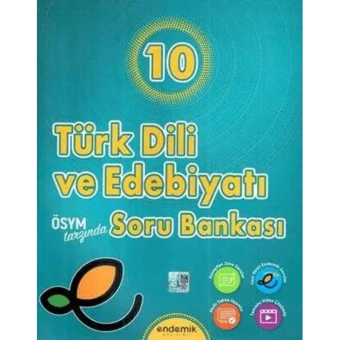 Endemik Yayınları 10. Sınıf Türk Dili ve Edebiyatı Soru Bankası