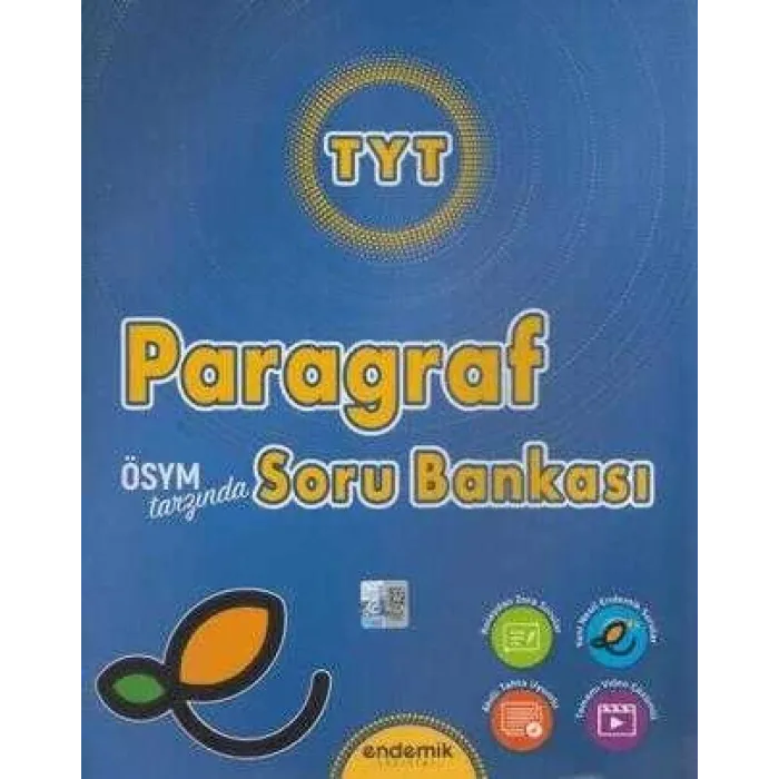 Endemik Yayınları TYT Paragraf Soru Bankası