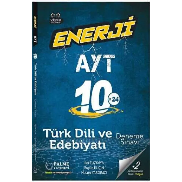 Enerji AYT Edebiyat 10 Deneme Sınavı