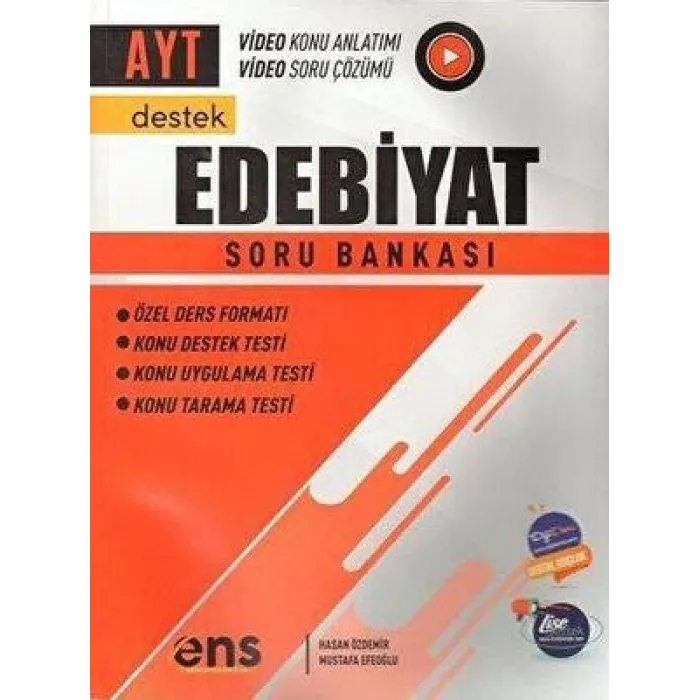 ENS Yayınları AYT Türk Dili ve Edebiyatı Destek Soru Bankası