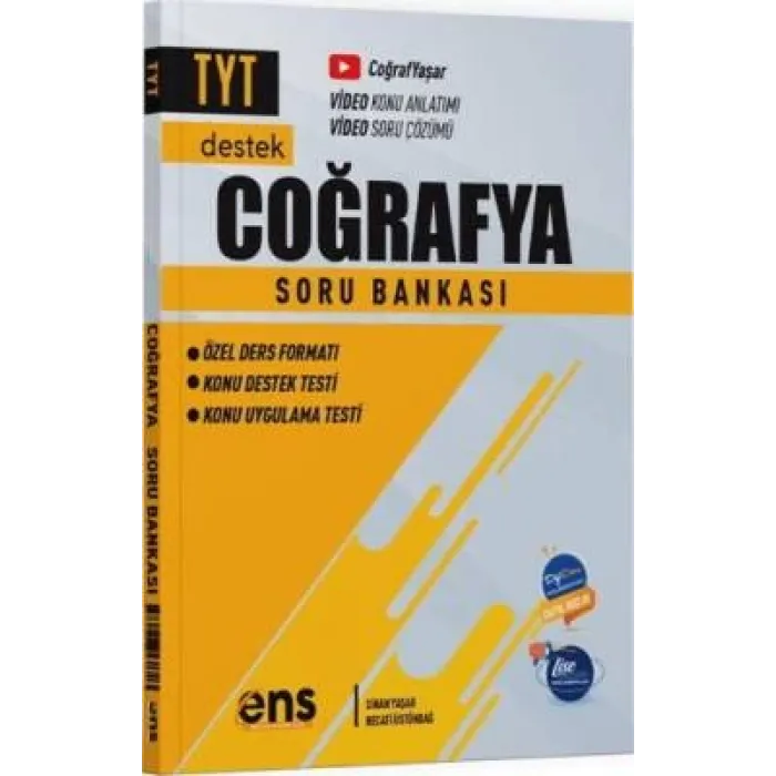 ENS Yayınları TYT Coğrafya Destek Soru Bankası