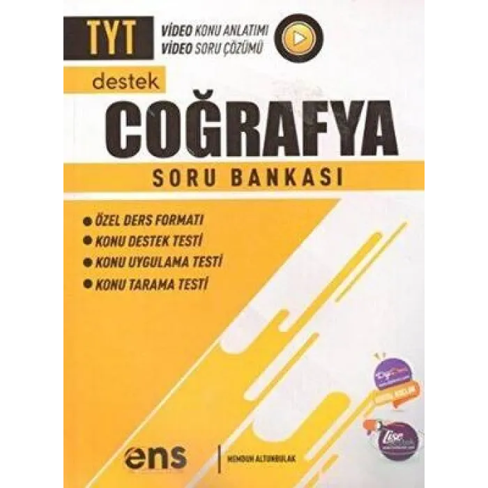 ENS Yayınları TYT Coğrafya Destek Soru Bankası