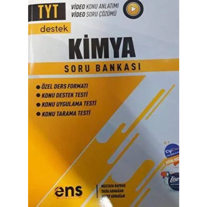 ENS Yayınları Tyt Destek Kimya Soru Bankası