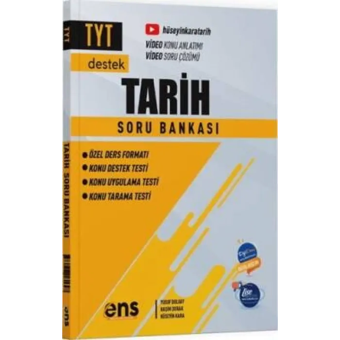 ENS Yayınları TYT Tarih Destek Soru Bankası