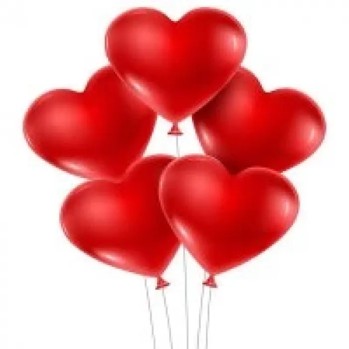 Erbay Kalpli Balon 100 Lü_kırmızı Xzy