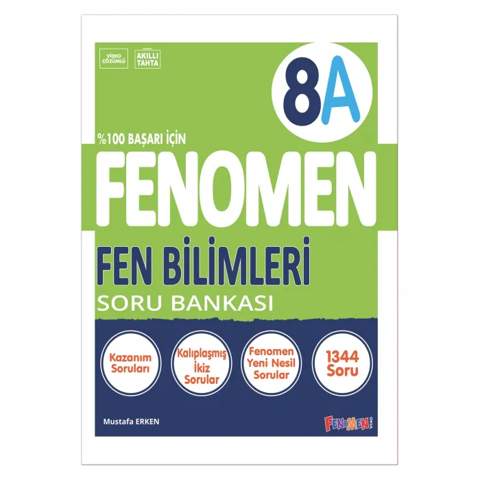 Fenomen 8 Fen Bilimleri A Soru Bankası