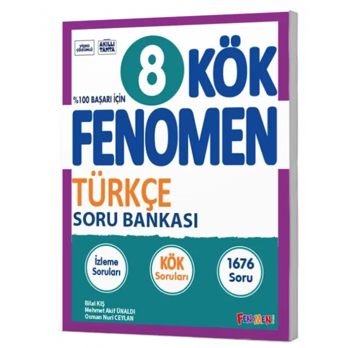 Fenomen 8 KÖK Türkçe Soru Bankası