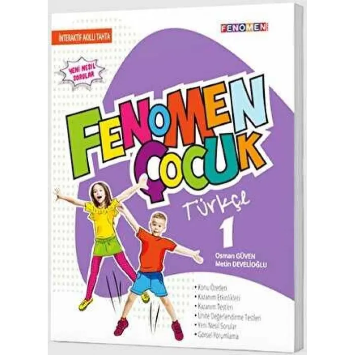 Fenomen Kitap 1. Sınıf Türkçe Fenomen Çocuk