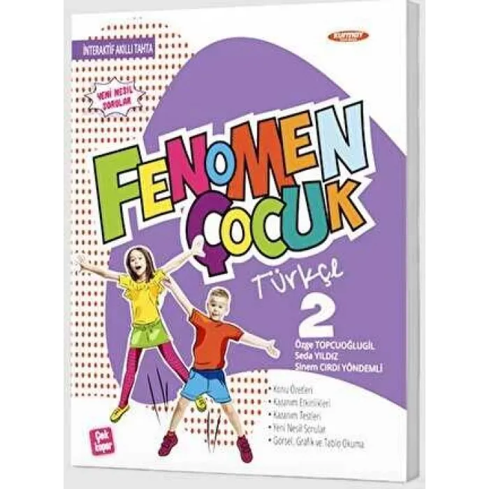 Fenomen Kitap 2. Sınıf Türkçe Fenomen Çocuk