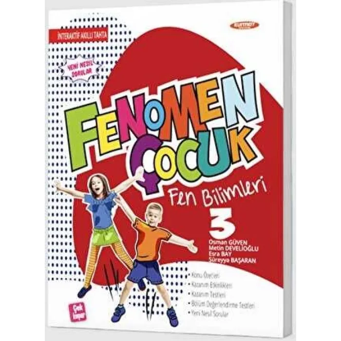 Fenomen Kitap 3. Sınıf Fen Bilimleri Fenomen Çocuk