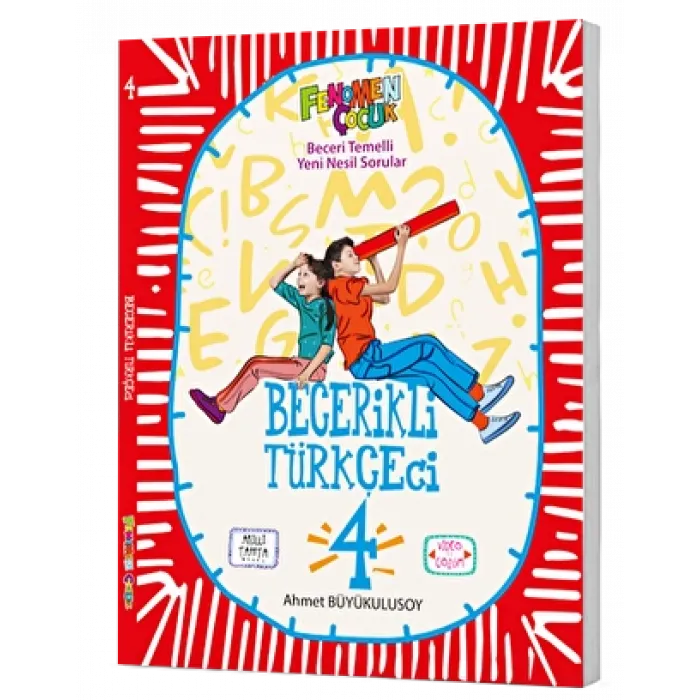 Fenomen Kitap 4. Sınıf Becerikli Türkçeci Fenomen Çocuk