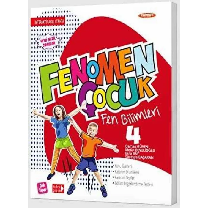Fenomen Kitap 4. Sınıf Fen Bilimleri Fenomen Çocuk