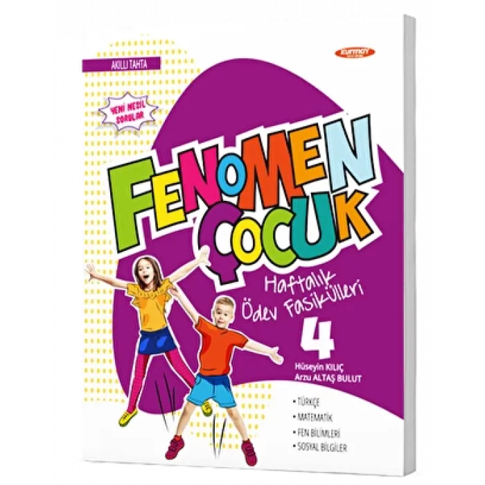 Fenomen Kitap 4. Sınıf Haftalık Ödev Fasikülleri Fenomen Çocuk