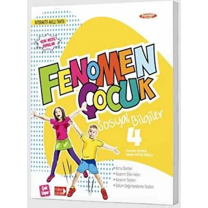 Fenomen Kitap 4. Sınıf Sosyal Bilgiler Fenomen Çocuk