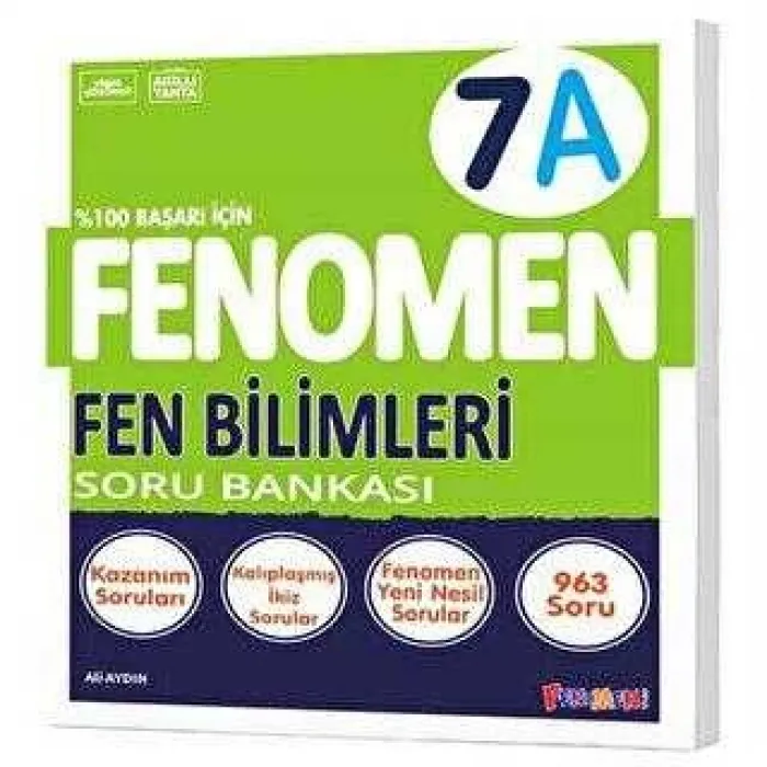 Fenomen Kitap Fenomen 7 Fen Bilimleri A Soru Bankası