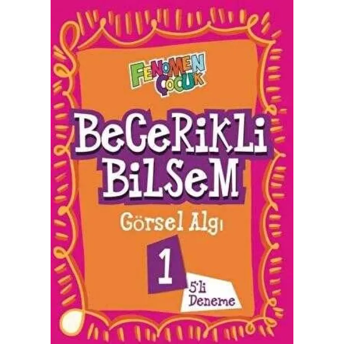 Fenomen Kitap Fenomen Çocuk Becerikli Bilsem Görsel Algı 1