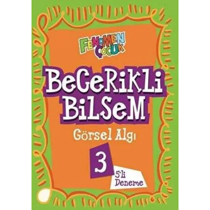 Fenomen Kitap Fenomen Çocuk Becerikli Bilsem Görsel Algı 3