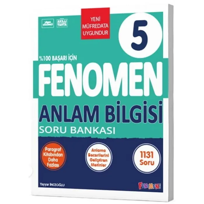 Fenomen Okul Yayınları 5. Sınıf Anlam Bilgisi Fenomen Soru Bankası
