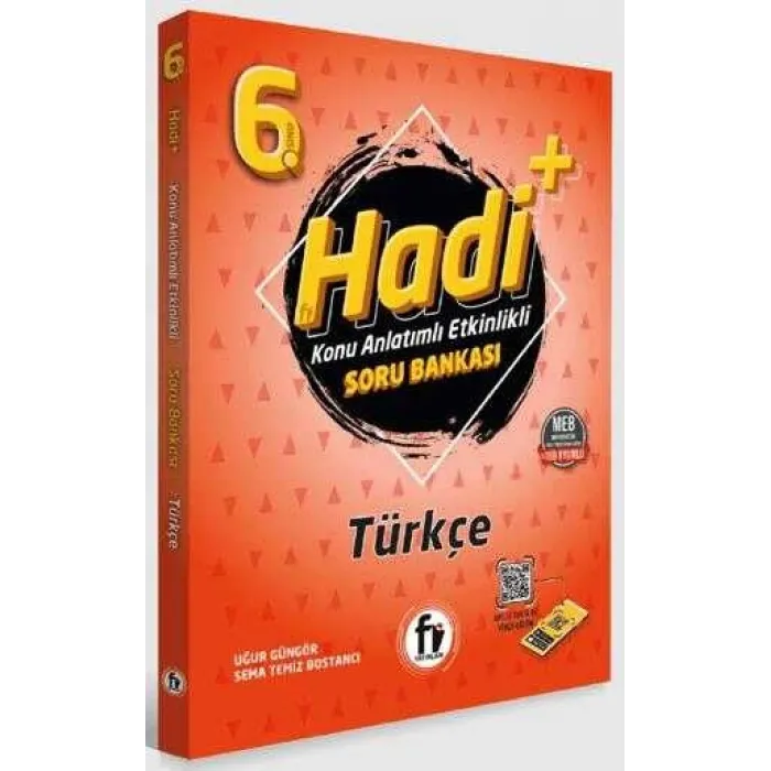 Fi Yayınları 6. Sınıf Hadi+ Türkçe Soru Bankası
