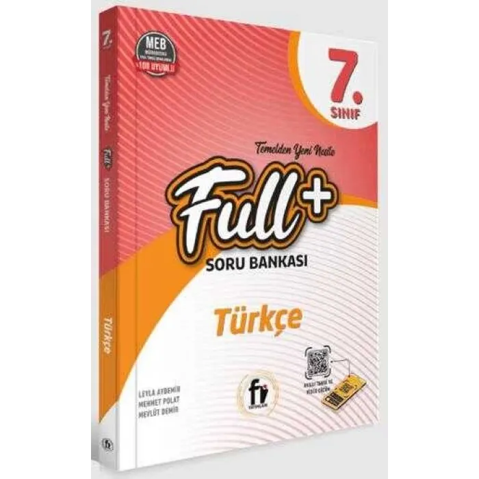 Fi Yayınları 7. Sınıf Full+ Türkçe Soru Bankası
