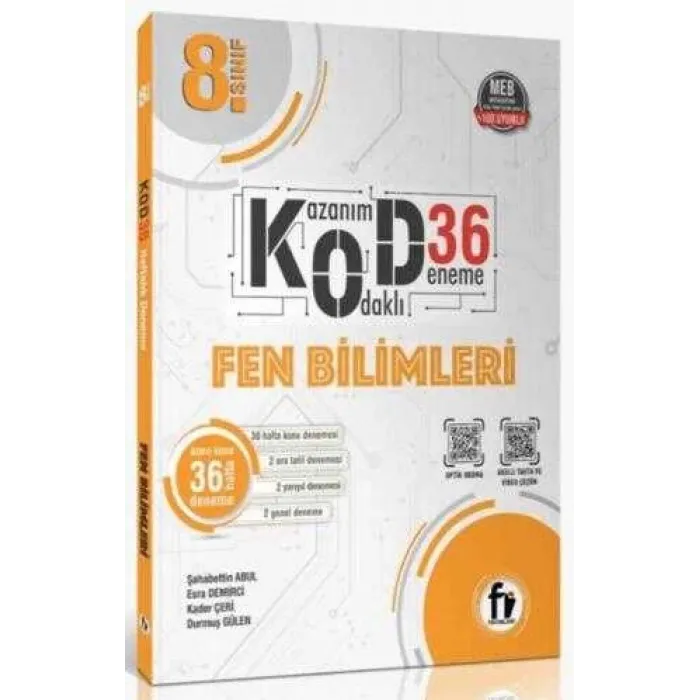 Fi Yayınları 8. Sınıf Fen Bilimleri Kod36 Deneme