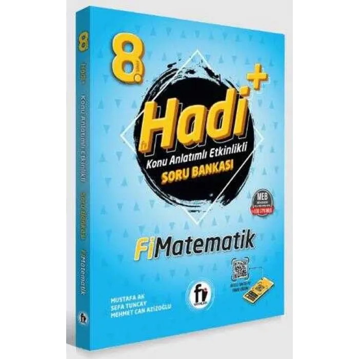 Fi Yayınları 8. Sınıf Hadi Matematik Konu Etkinlikli Soru Bankası