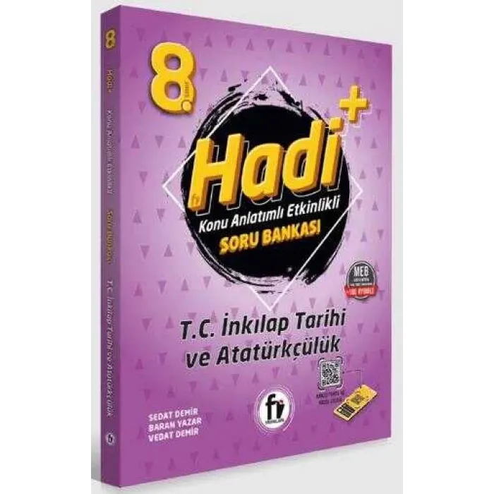 Fi Yayınları 8. Sınıf Hadi+ T.C. İnkılap Tarihi ve Atatürkçülük Konu Anlatımlı