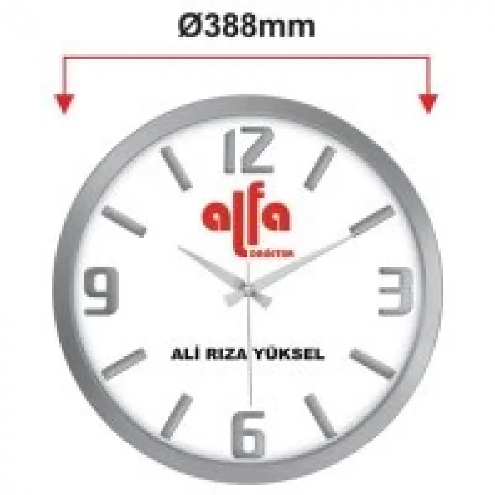 Galaxy Duvar Saati 706-a-1 Premium Kabartma Rakam