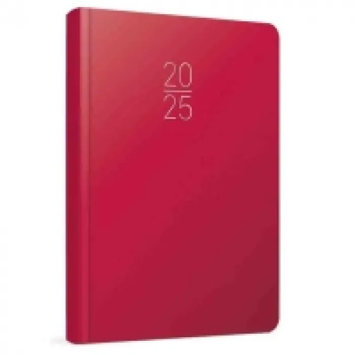 Gıpta 2025 14x20 Eko Cilt Bezli Ajanda 100-eck Kırmızı