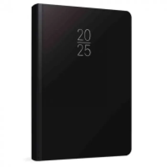 Gıpta 2025 14x20 Eko Cilt Bezli Ajanda 100-eck Siyah