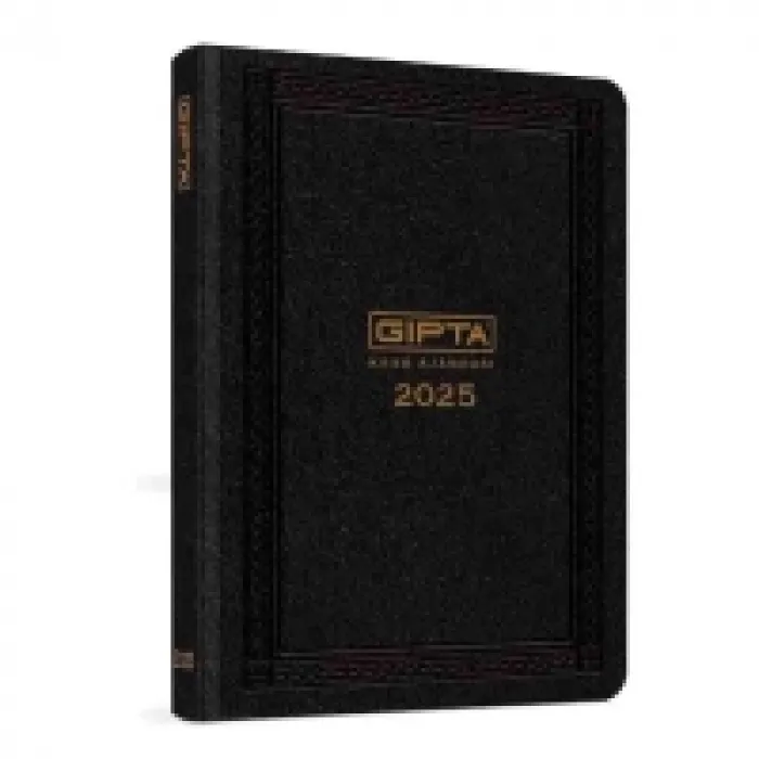 Gıpta 2025 17x24 Ticari Kasa Ajanda Tck-111