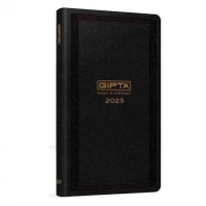 Gıpta 2025 17x33 Kasa Ajanda Tck-118