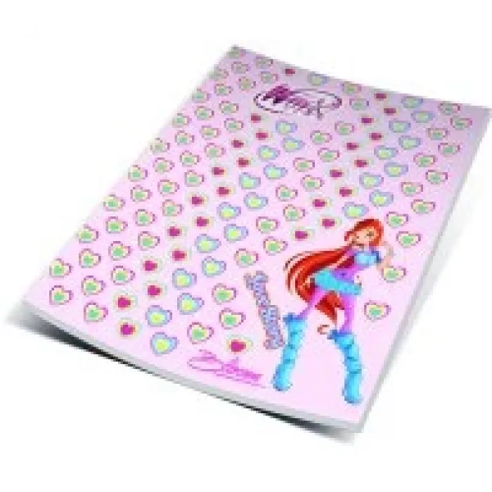 Gıpta Winx A4 Pp Kapak Defter 60 Yaprak Kareli 3163
