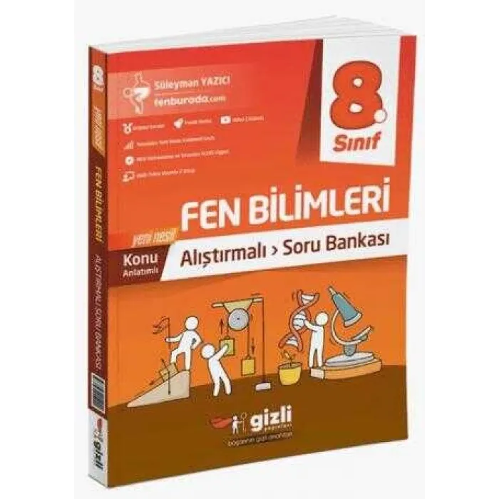 Gizli Yayınları 8. Sınıf LGS Fen Bilimleri Alıştırmalı Soru Bankası