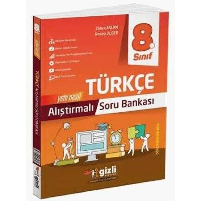 Gizli Yayınları 8. Sınıf Türkçe Soru Bankası
