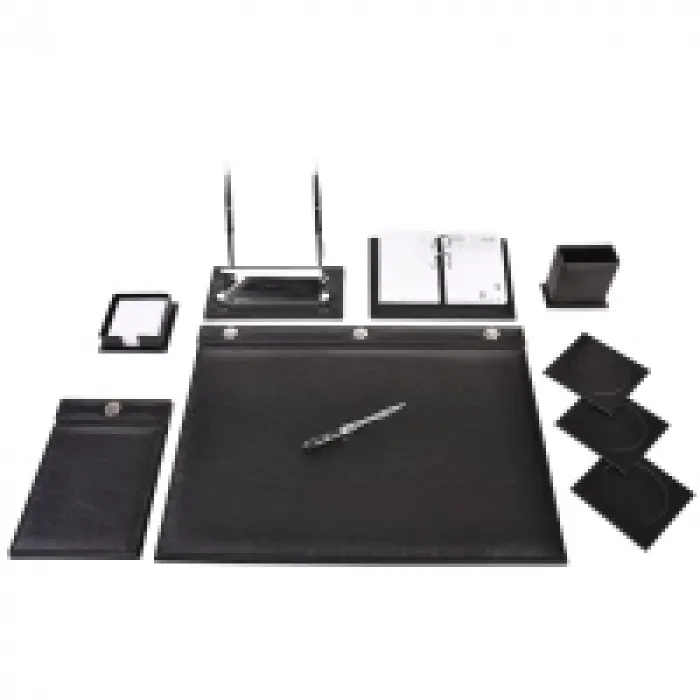 Gülpaş Sümen Takımı 9 Parça Düğmeli Siyah 908